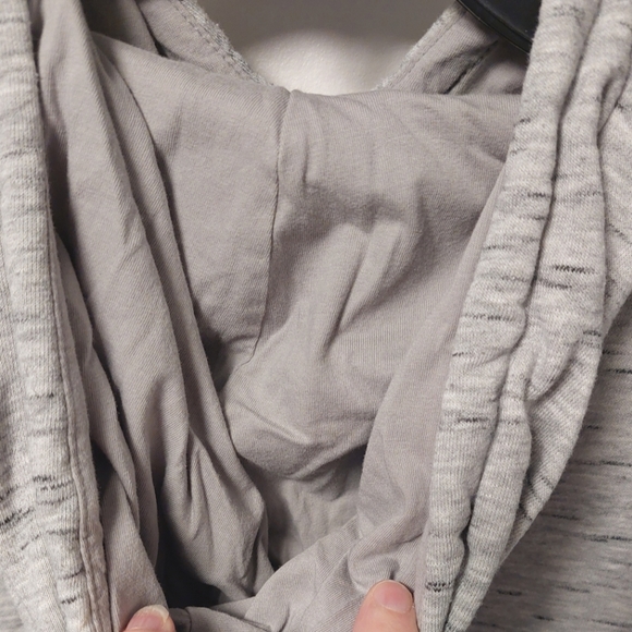 ADIDAS Space Dyed Gray Hoodie - Picture 5 of 9